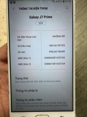 Sam sung J7 prime. Mua bán Điện thoại tại Thành phố Thủ Đức Tp Hồ Chí Minh được đăng bởi Bon