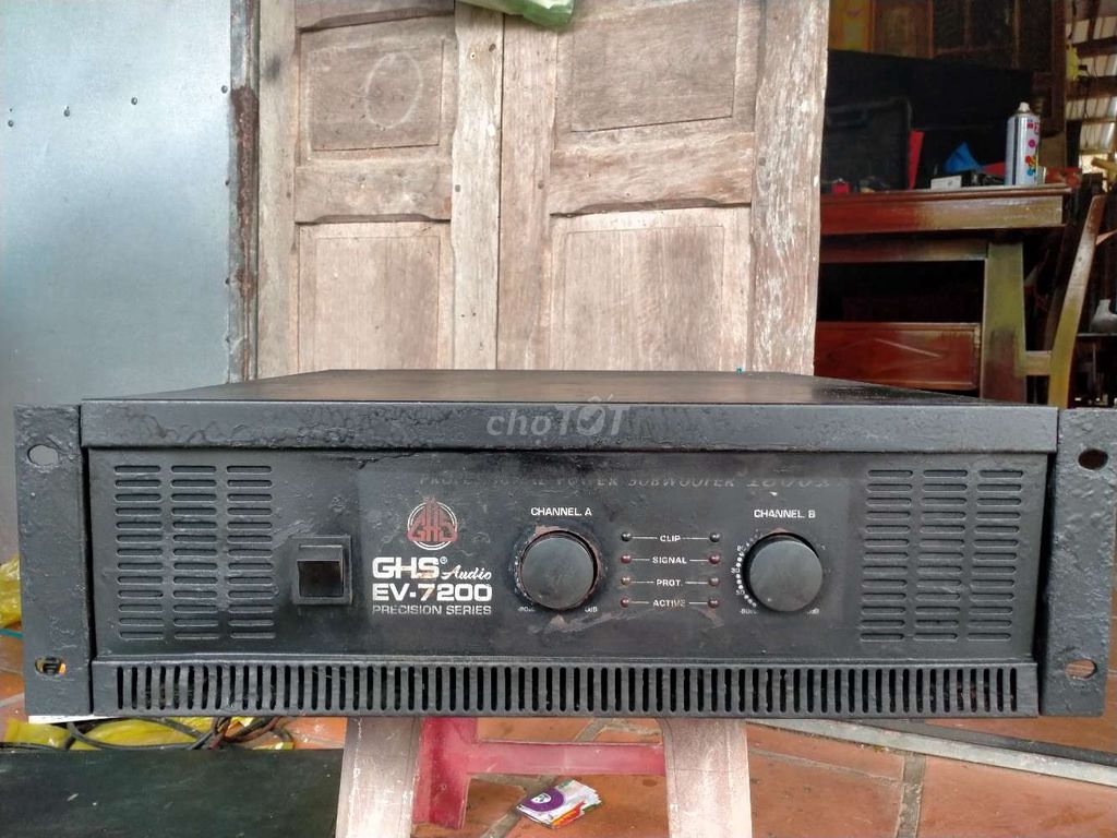 Cục đẩy GHS Audio EV-7200 Đen. Mua bán Tivi, Âm thanh tại Huyện Châu Thành Trà Vinh được đăng bởi Nghia Tran hình 1
