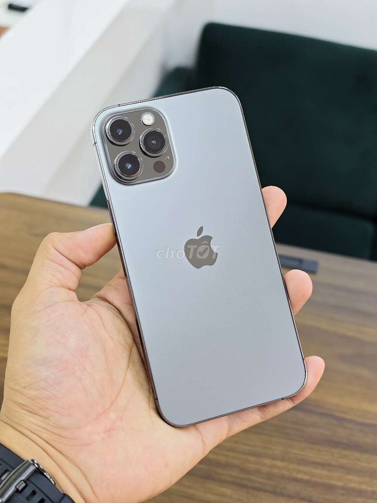🍎IPHONE 12PROMAX 256GB ĐEN HÌNH THỨC 98% P100👇. Mua bán Điện thoại tại Quận Hải An Hải Phòng được đăng bởi 98 Ngô Gia Tự Hoàng Dũng Mobile Ngã 3 Văn Cao hình 1