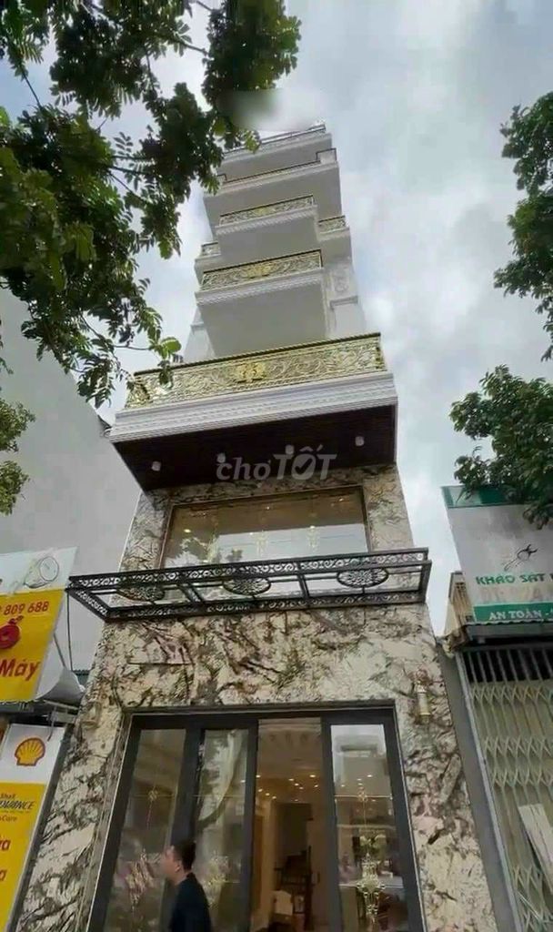 Bán nhà Phố Đàm Quang Trung, Long Biên. Vỉa hè Kinh Doanh, 55m x 7T.