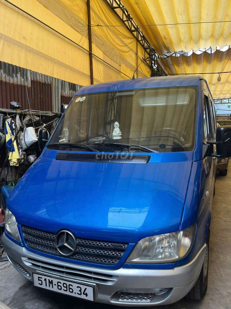 Mercedes-Benz Sprinter 2008 6 chỗ màu Xanh. Mua bán Ô tô tại Quận Bình Thạnh Tp Hồ Chí Minh được đăng bởi Lê Đạt hình 2