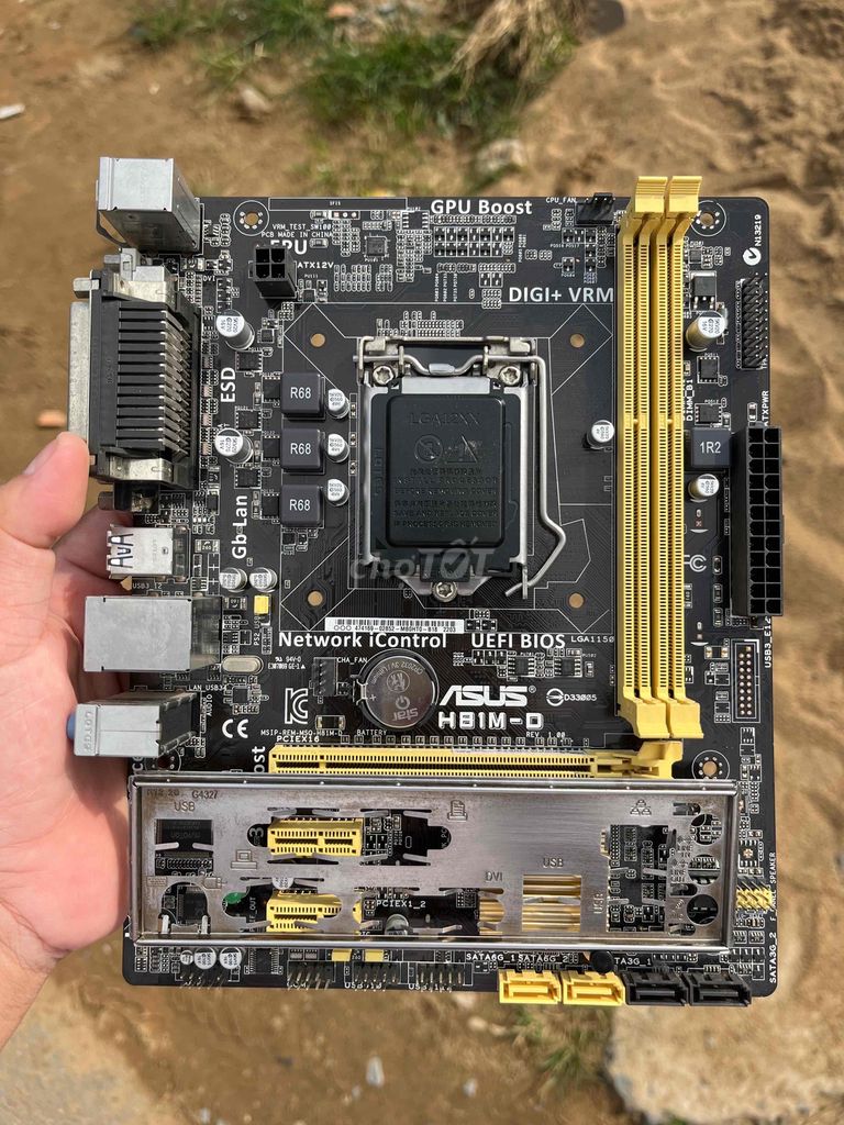 Asus H81M-D : 300k