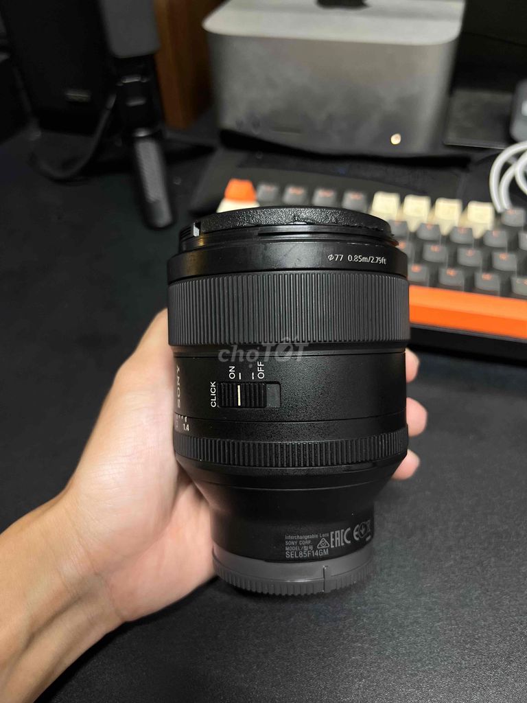 Ống kính Sony FE 1.4/85 GM Đen. Mua bán Máy ảnh, Máy quay tại Thành phố Cao Lãnh Đồng Tháp được đăng bởi khanh bang hình 1