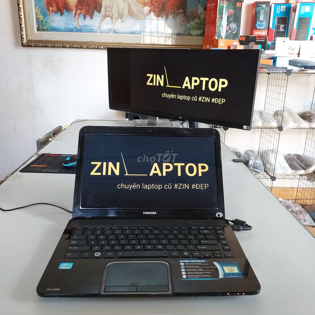 TOSHIBA✅i3-2328m✅Chữa cháy, làm quen máy tính. Mua bán Laptop tại Thành phố Biên Hòa Đồng Nai được đăng bởi Zin Laptop hình 1