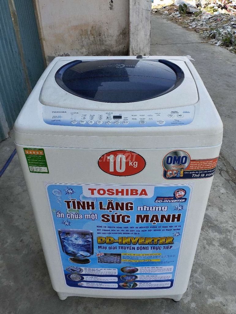 Thanh lí máy giặt toshiba 9kg b1000