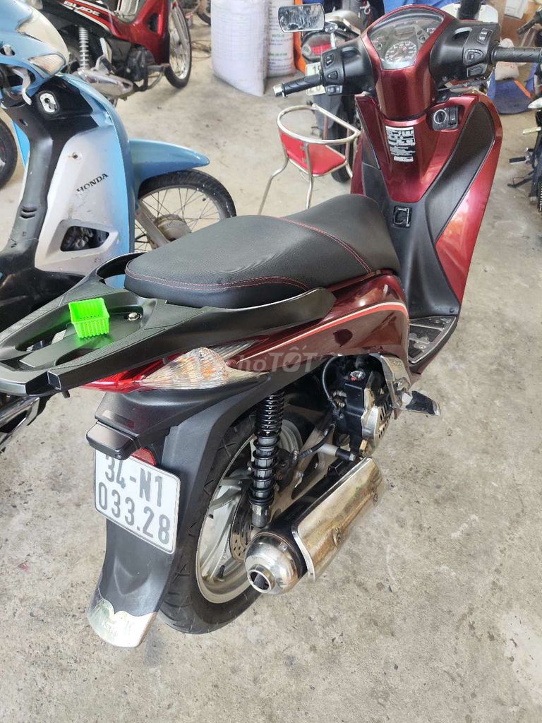 Honda SH Việt 2014 бордовый Smartkey оригинальный двигатель отличное состояние