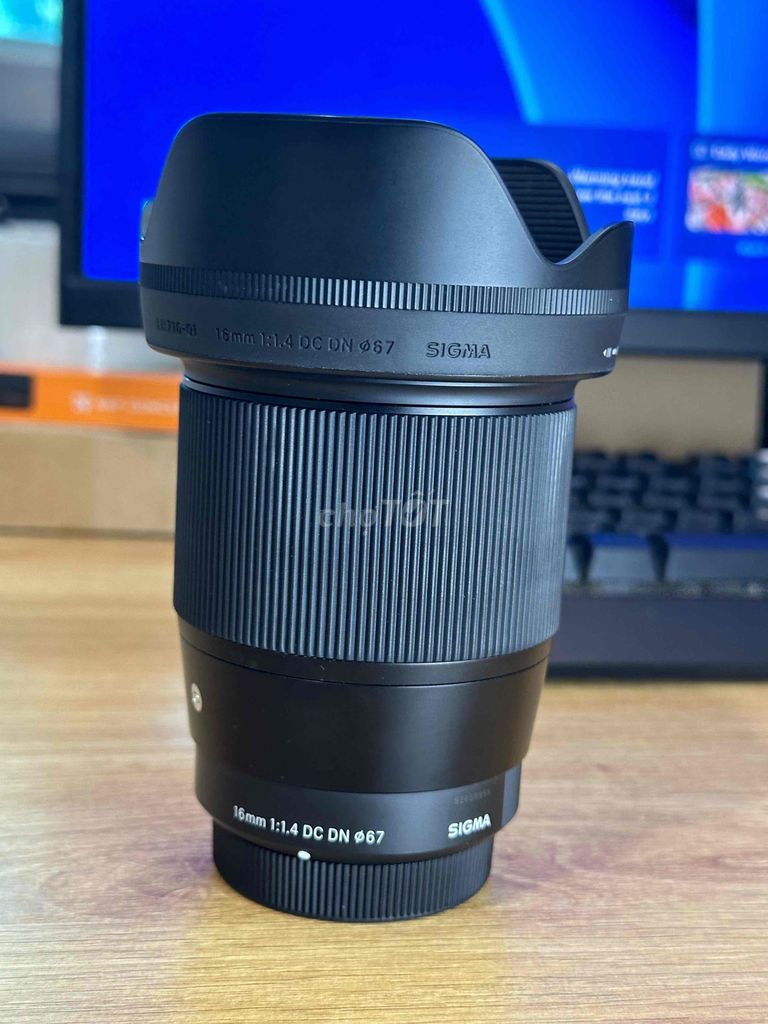 Lens Sigma 16mm F1.4 cho Lumix quay cực nét. Mua bán Máy ảnh, Máy quay tại Huyện Yên Bình Yên Bái được đăng bởi Hoàng Văn Tú hình 1