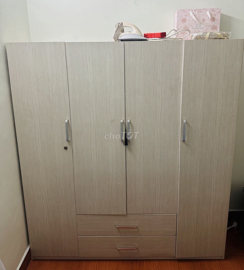 Tủ nhựa Đài Loan 4 cánh 1m8 x 2m. Mua bán Tủ, kệ gia đình tại Quận 5 Tp Hồ Chí Minh được đăng bởi Phú hình 1