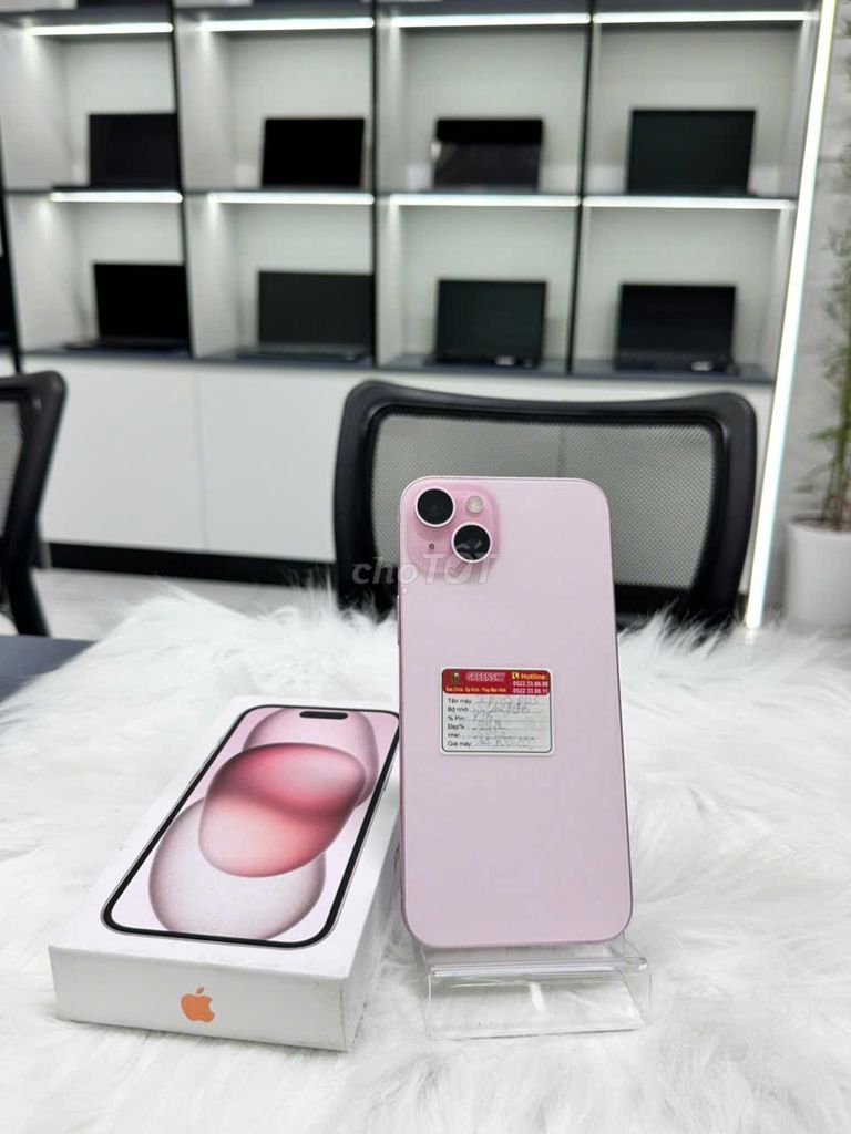 Apple iPhone 15 Plus 128GB Hồng. Mua bán Điện thoại tại Quận Ninh Kiều Cần Thơ được đăng bởi Greenskytech hình 1