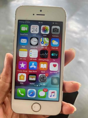 iPhone 5S Bạc 32GB - Hoạt động tốt mất vân. Mua bán Điện thoại tại Quận Cẩm Lệ Đà Nẵng được đăng bởi Phú Dũng