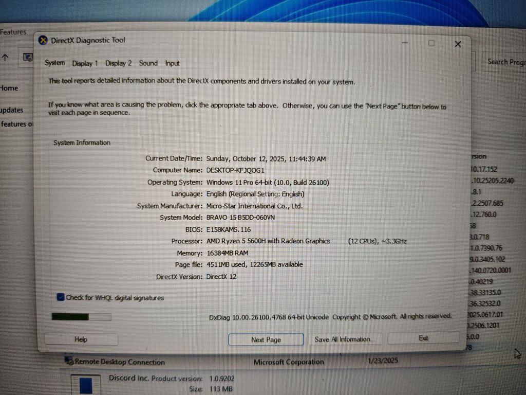 Laptop Gaming MSI Bravo15 R5 5600H 16GB/512GB. Mua bán Laptop tại Quận 12 Tp Hồ Chí Minh được đăng bởi Phuoc Hoang Huynh hình 1