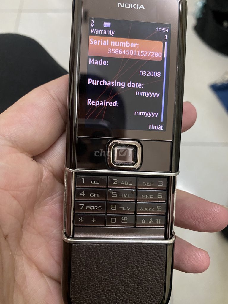 Nokia 8800e-1 Nâu. Mua bán Điện thoại tại Quận Thanh Xuân Hà Nội được đăng bởi  Tăng tài anh hình 1