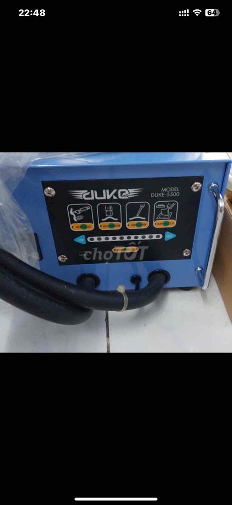 Máy hàn rút tôn nội địa nhậDuke Duke-5500 Nhật Bản. Mua bán Đồ chuyên dụng, Giống nuôi trồng tại Thành phố Thủ Đức Tp Hồ Chí Minh được đăng bởi Tin hình 1
