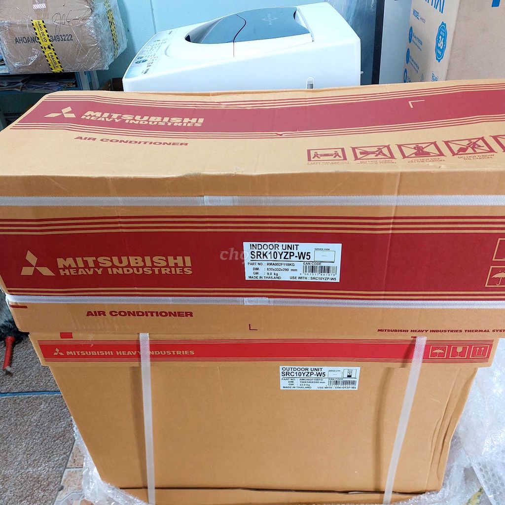 Máy lạnh Mitsubishi Heavy SRK10YZP-W5 1 HP. Mua bán Máy lạnh, điều hoà tại Quận Ninh Kiều Cần Thơ được đăng bởi ĐIỆN LẠNH HOÀNG KHẢI hình 1