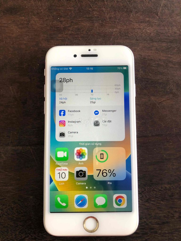 Apple iPhone 8 64GB Trắng Máy zin. Mua bán Điện thoại tại Huyện Thạnh Phú Bến Tre được đăng bởi Trần Trí Tài hình 1