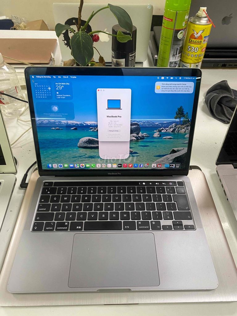 Apple Macbook Pro M1 13.3 inch 8GB/256GB Xám. Mua bán Laptop tại Quận Hoàng Mai Hà Nội được đăng bởi Mac98 hình 1
