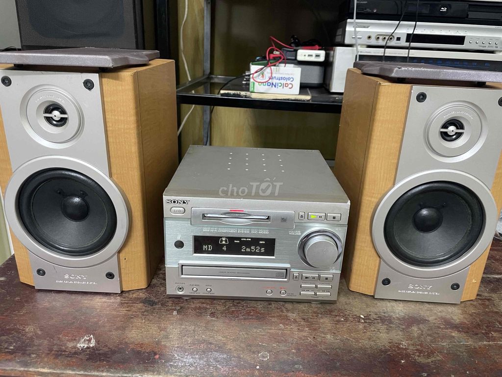 Dàn mini Sony HCD-MD333 nguyên zin.. Mua bán Tivi, Âm thanh tại Huyện Quốc Oai Hà Nội được đăng bởi Fùng Ngân hình 1