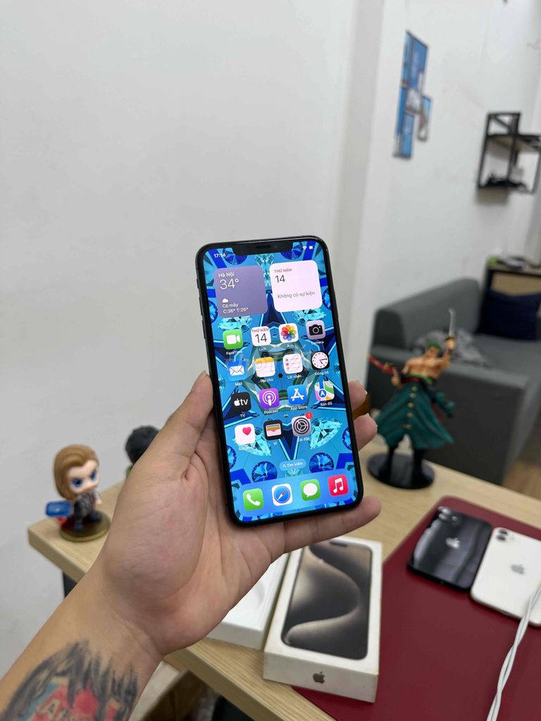 iPhone Xs Max QTE 512G Zin Nguyên Bản Full CN. Mua bán Điện thoại tại Quận Đống Đa Hà Nội được đăng bởi Hà Nội Mobile Bao Duyệt Nợ Xấu hình 1