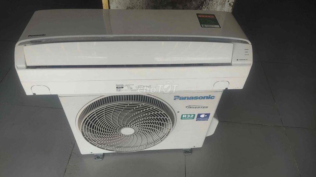 Máy lạnh Panasonic inveter 1hp gas 32 mới 90%