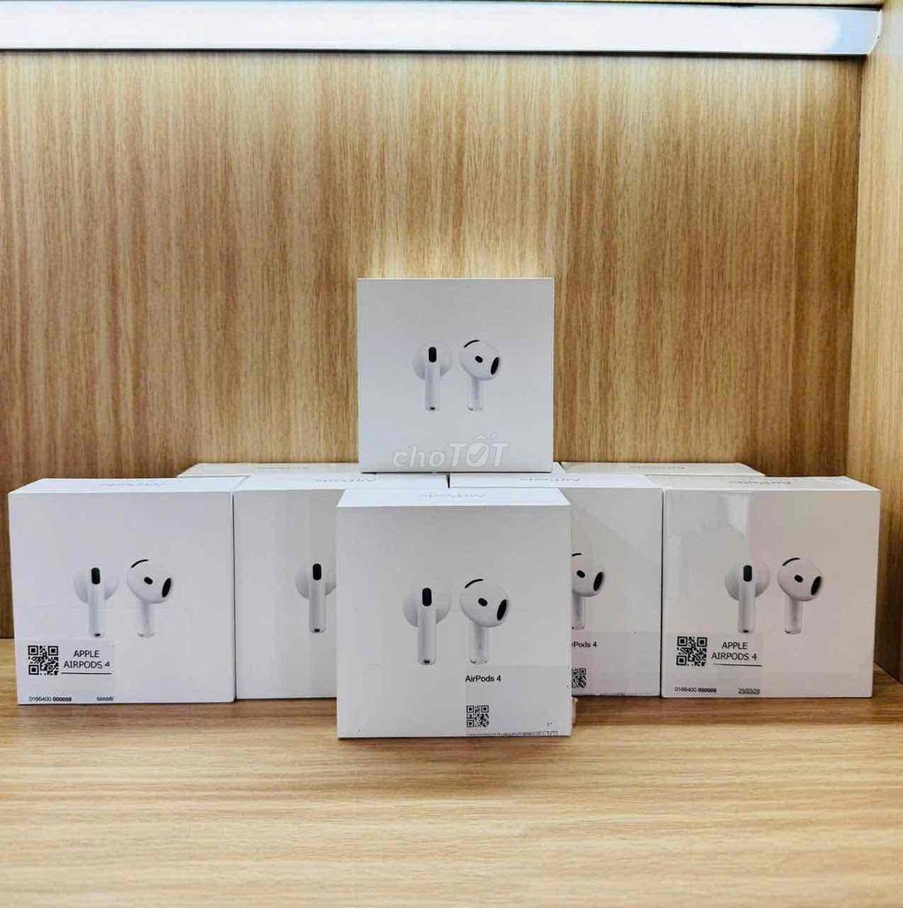 Tai nghe Apple AirPods 4 Trắng Mới. Mua bán Tivi, Âm thanh tại Huyện Long Hồ Vĩnh Long được đăng bởi Hồ Lâm Mobile  hình 1