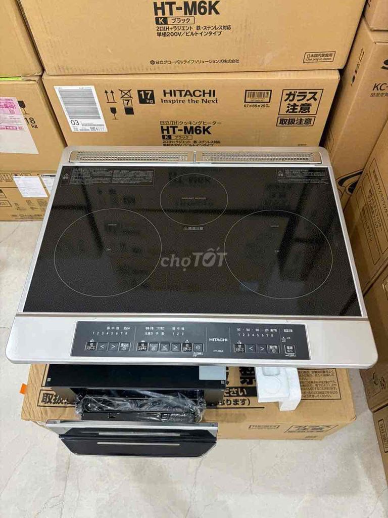 Bếp từ VIP mới nguyên thùng Hitachi HT-M6K Nhật Bả. Mua bán Bếp, lò, đồ điện nhà bếp tại Quận Tân Phú Tp Hồ Chí Minh được đăng bởi Hàng Nhật Nội Địa Anh Địa hình 1