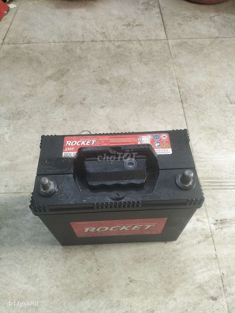 Ắc quy ô tô Rocket 45 ampe Đen Đã qua sử dụng. Mua bán Phụ tùng xe tại Quận 10 Tp Hồ Chí Minh được đăng bởi Nguyễn Hữu Tuấn hình 2