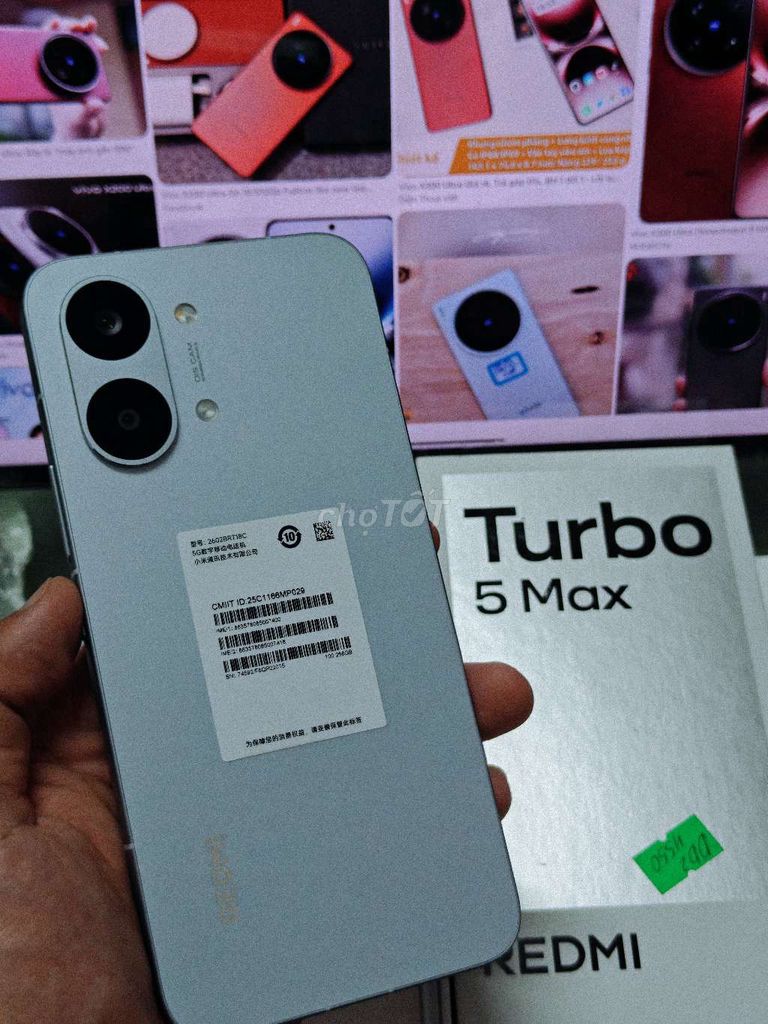 Turbo 5 Max 12/256 Fullbox Keng . Mua bán Điện thoại tại Quận Hà Đông Hà Nội được đăng bởi Tài hình 1