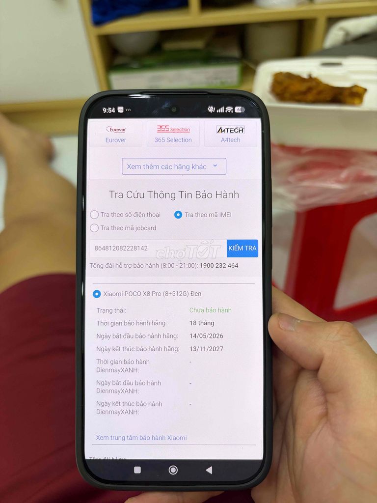 Xiaomi POCO X8 Pro 8GB/512GB Đen. Mua bán Điện thoại tại Quận Gò Vấp Tp Hồ Chí Minh được đăng bởi Nhật Tú hình 1
