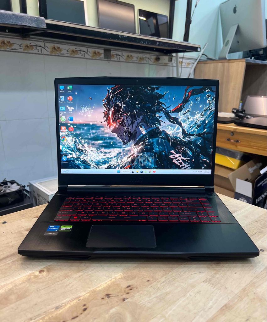 MSI GF63 Gaming i5-12450H 16GB/512GB RTX 4050 6Gb. Mua bán Laptop tại Thành phố Thủ Đức Tp Hồ Chí Minh được đăng bởi Lộc Laptop hình 1