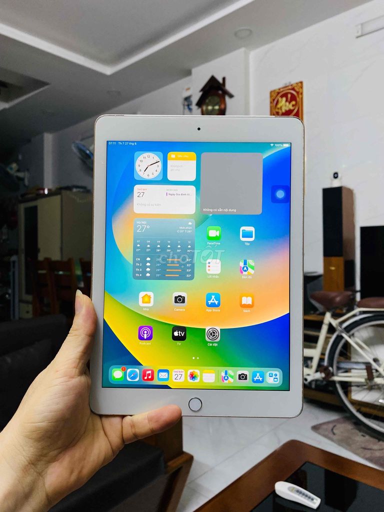 iPad Gen 5 bản Wifi + 4G, sạch icloud, dùng tốt. Mua bán Máy tính bảng tại Quận Tân Bình Tp Hồ Chí Minh được đăng bởi ANH ĐỨC Store hình 1