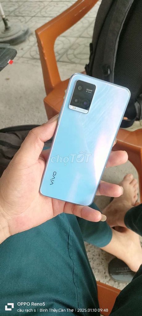 Vivo Y21.ram 4+1/64G pin 5000.ngoại hình đẹp