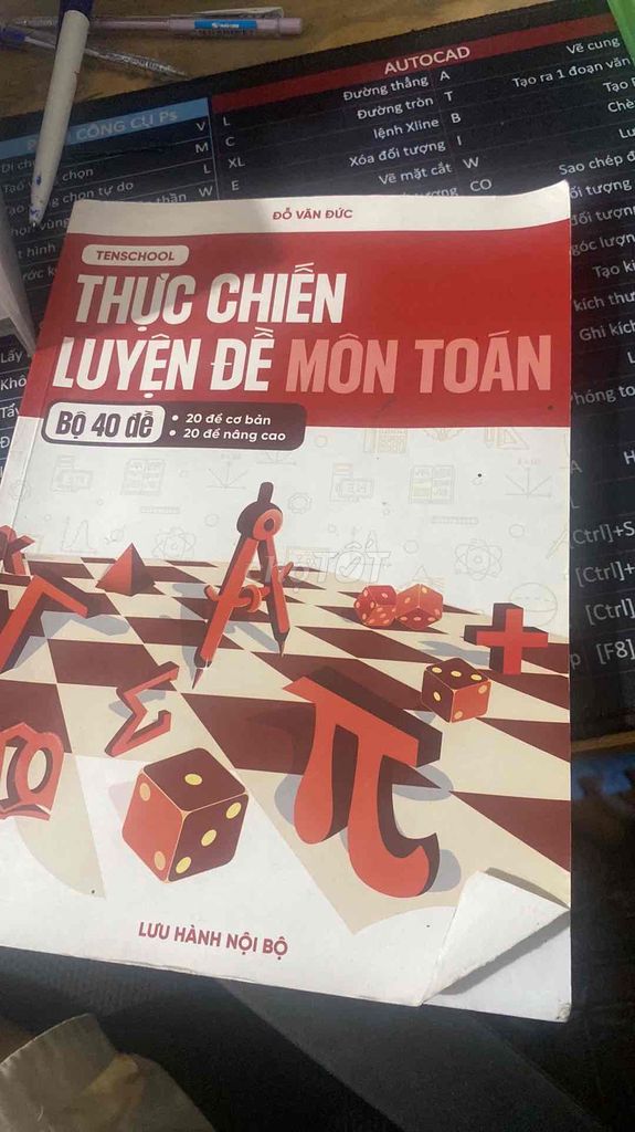 Sách Thực Chiến Luyện Đề Toán Đỗ Văn Đức. Mua bán Sách tại Huyện Yên Mỹ Hưng Yên được đăng bởi Nguyễn Vân Anh hình 1