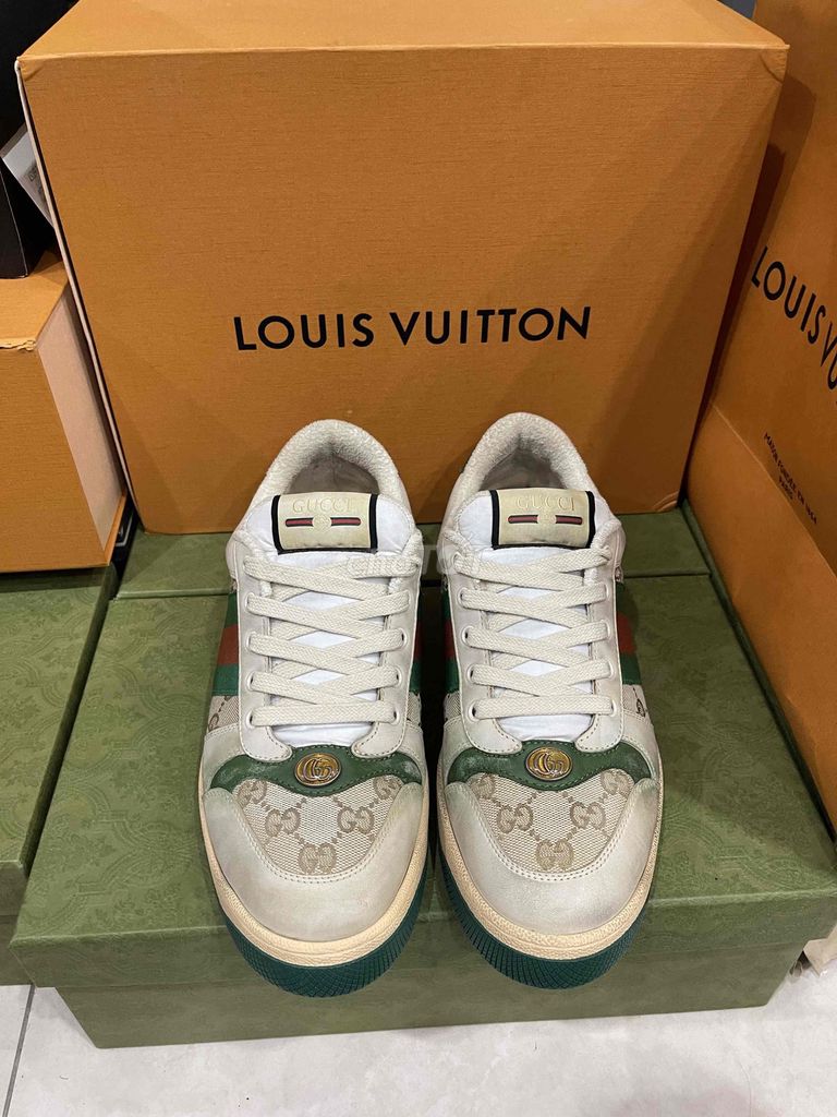 Giày thể thao Gucci Unisex size 42 Như mới. Mua bán Giày dép tại Huyện Đông Anh Hà Nội được đăng bởi Anh Son Phan hình 1