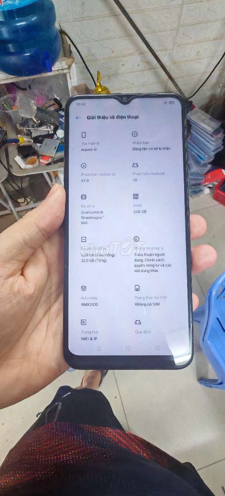 Realme 5i 3GB/32GB Vàng. Mua bán Điện thoại tại Thành phố Huế Thừa Thiên Huế được đăng bởi T PLUS MOBILE MUA BÁN ĐIỆN THOẠI hình 1