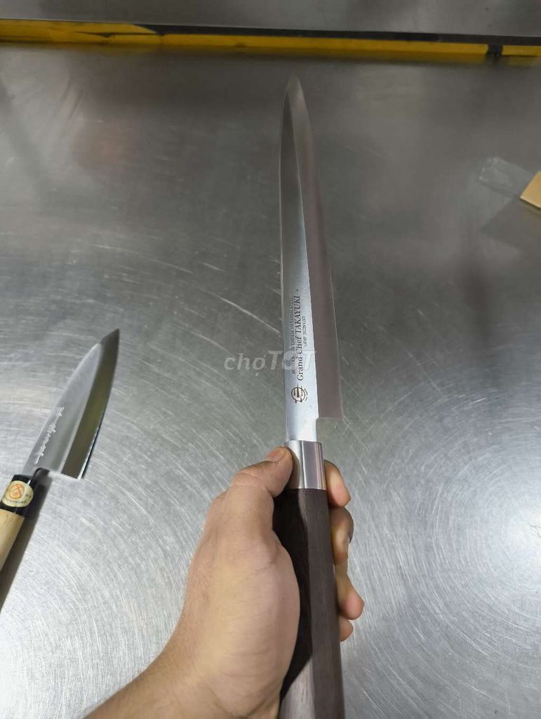 Dao Yanagiba Grand Chef Takayuki 220mm. Mua bán Dụng cụ nhà bếp tại Quận 4 Tp Hồ Chí Minh được đăng bởi Thiha hình 1