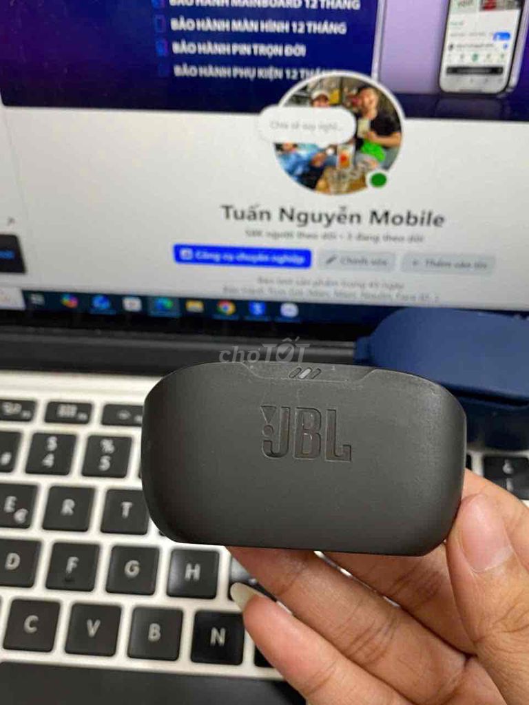 Tai nghe JBL Wave Buds Đen Đã sử dụng. Mua bán Tivi, Âm thanh tại Quận 3 Tp Hồ Chí Minh được đăng bởi Tuấn Nguyễn hình 1