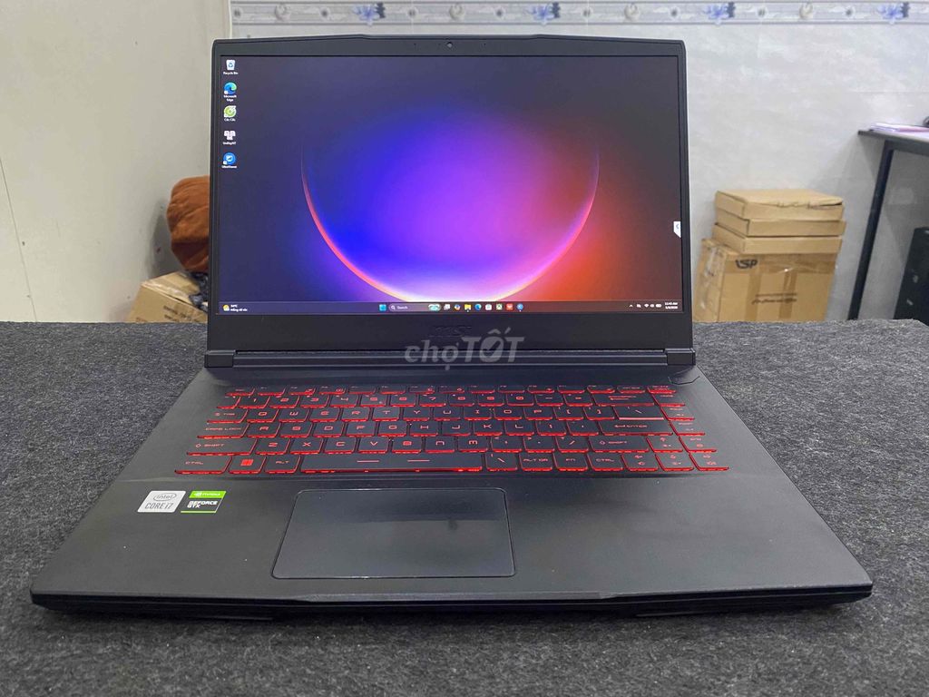MSI GF63 Thin 10SC 15.6" i7-10750H 16G 512G 1650. Mua bán Laptop tại Quận Bình Tân Tp Hồ Chí Minh được đăng bởi Minh Hiền hình 1