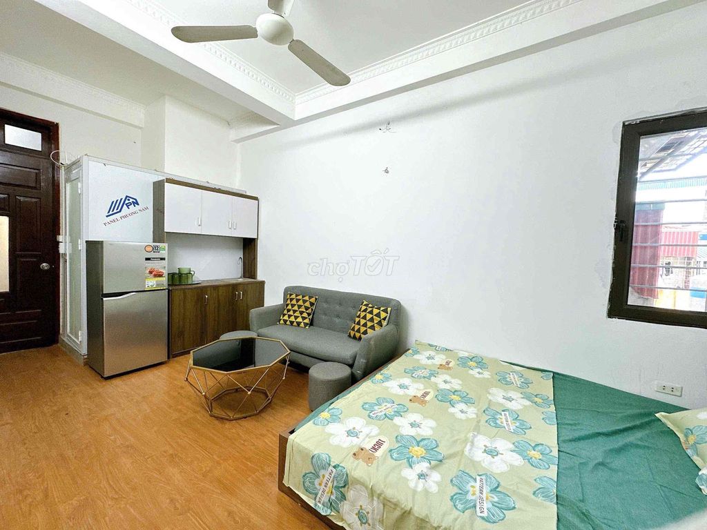 **📢 CHO THUÊ CĂN HỘ STUDIO ĐẸP, FULL ĐỒ - KHU VĂN MIẾU🏡**