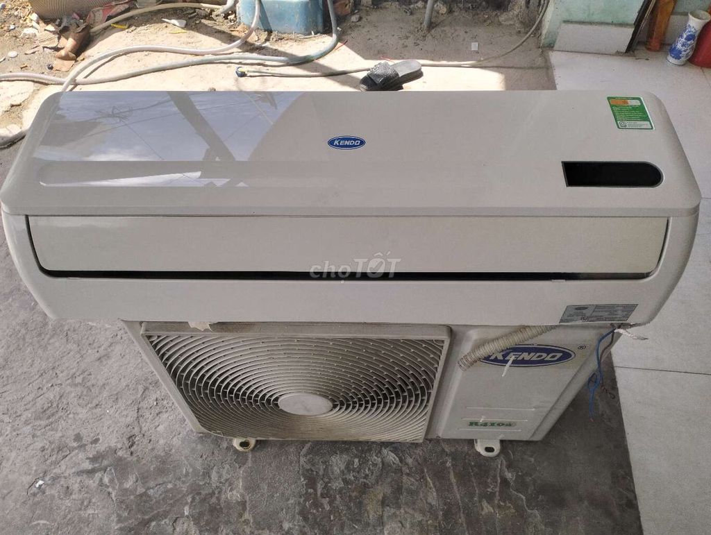 Máy lạnh Kendo 2 ngựa đã sử dụng Trắng. Mua bán Máy lạnh, điều hoà tại Quận Tân Bình Tp Hồ Chí Minh được đăng bởi Huynhvanthanh hình 1