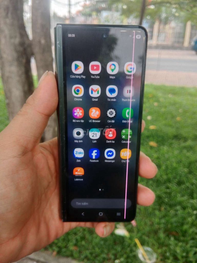 Samsung Galaxy Z Fold 256GB Bạc Hư màn hình trong. Mua bán Điện thoại tại Huyện Củ Chi Tp Hồ Chí Minh được đăng bởi Lê Nhựt    có gì bán đó hình 1