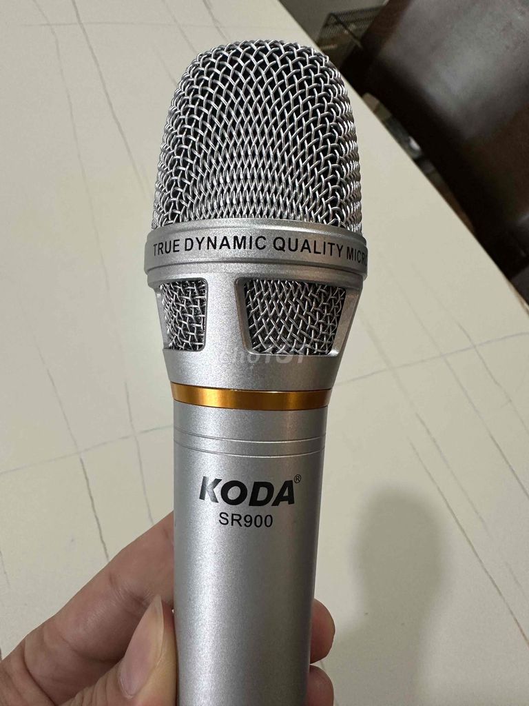 Micro Koda SR900 Bạc Kim loại. Mua bán Tivi, Âm thanh tại Quận Thanh Xuân Hà Nội được đăng bởi Cao Minh hình 1