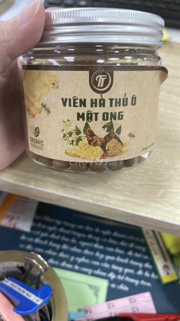 2hộp viên hà thủ ô mật ong