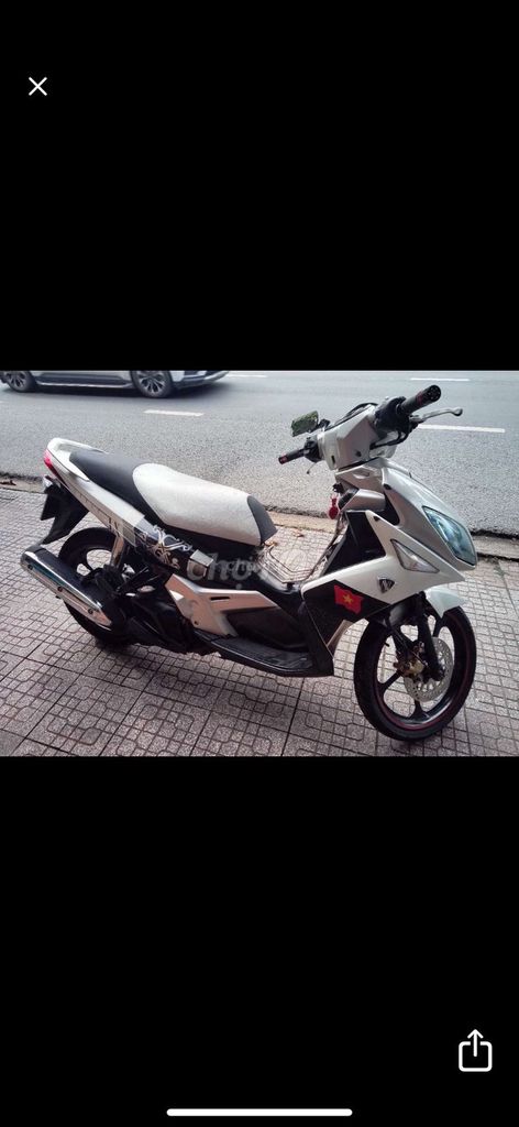 Yamaha Nouvo Bạc trắng đen 132cc-63B9-567.79. Mua bán Xe máy tại Huyện Cái Bè Tiền Giang được đăng bởi Thầy Thời hình 4