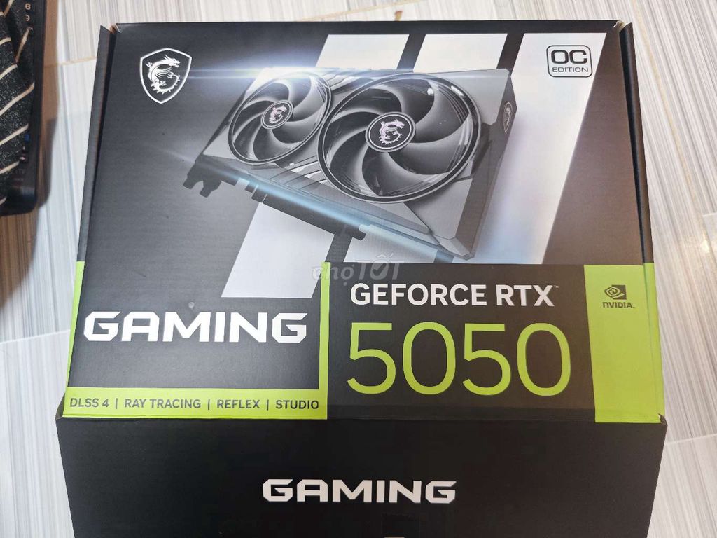 Card VGA RTX 5050 bản mạnh OC Gaming new 100%. Mua bán Linh kiện (RAM, Card...) tại Quận 6 Tp Hồ Chí Minh được đăng bởi Quốc Huy hình 1