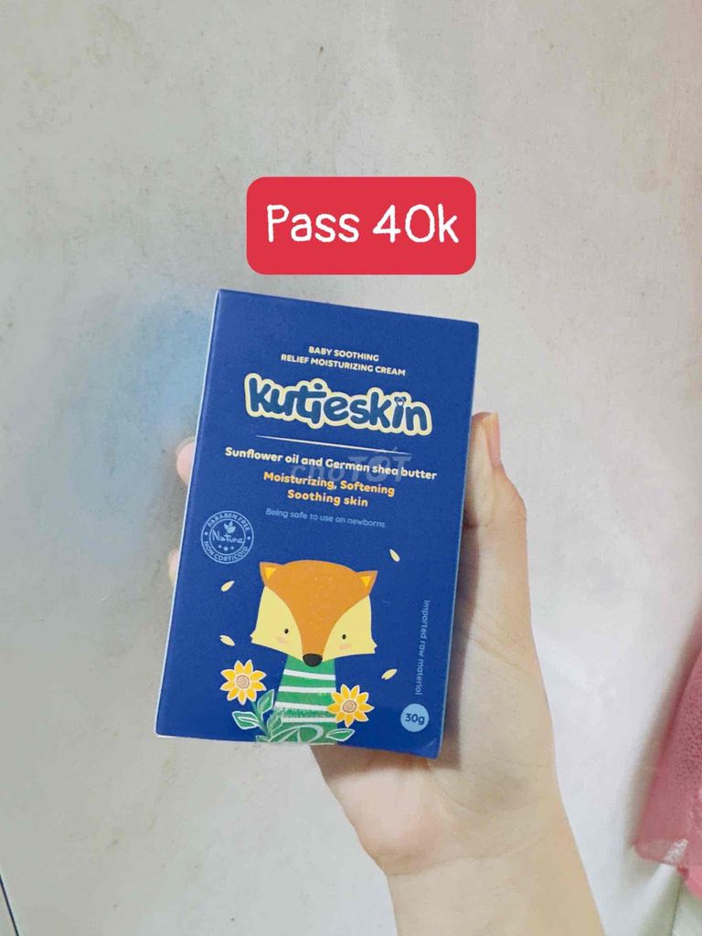 Kem dưỡng ẩm Kutjeskin 30g. Mua bán Mẹ và bé tại Thành phố Bến Tre Bến Tre được đăng bởi Xuân Thanh hình 1