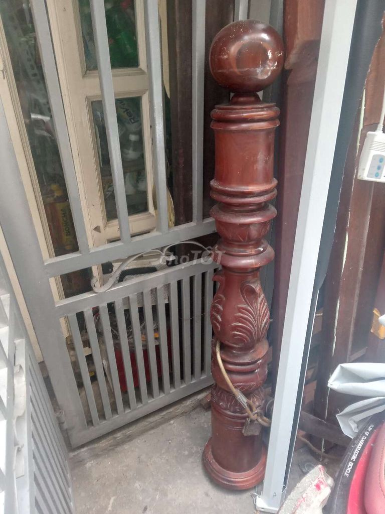 Trụ gỗ cầu thang Gỗ 120cm. Mua bán Nội thất, đồ gia dụng khác tại Quận 1 Tp Hồ Chí Minh được đăng bởi Hien Nguyen hình 1