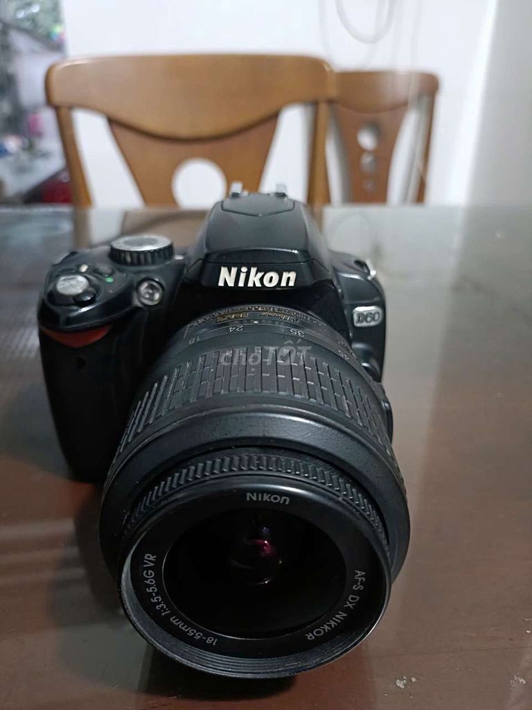 Máy ảnh Nikon D60 Đen đủ phụ kiện Đã sử dụng. Mua bán Máy ảnh, Máy quay tại Thành phố Long Khánh Đồng Nai được đăng bởi KỳAnh Ng hình 1