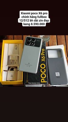 Xiaomi Poco X6 pro chính hãng 12/512 FBox zin keng