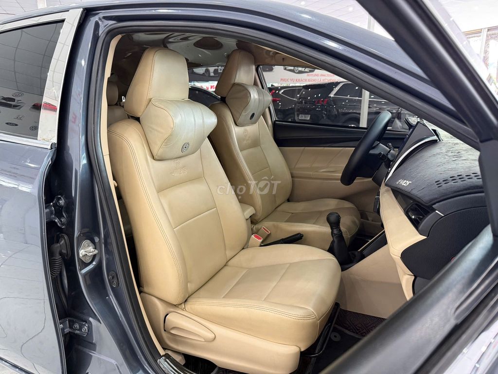 Toyota Vios 1.5E MT 2014 số sàn màu xám. Mua bán Ô tô tại Quận 7 Tp Hồ Chí Minh được đăng bởi Ô Tô Thiên Hải  hình 10