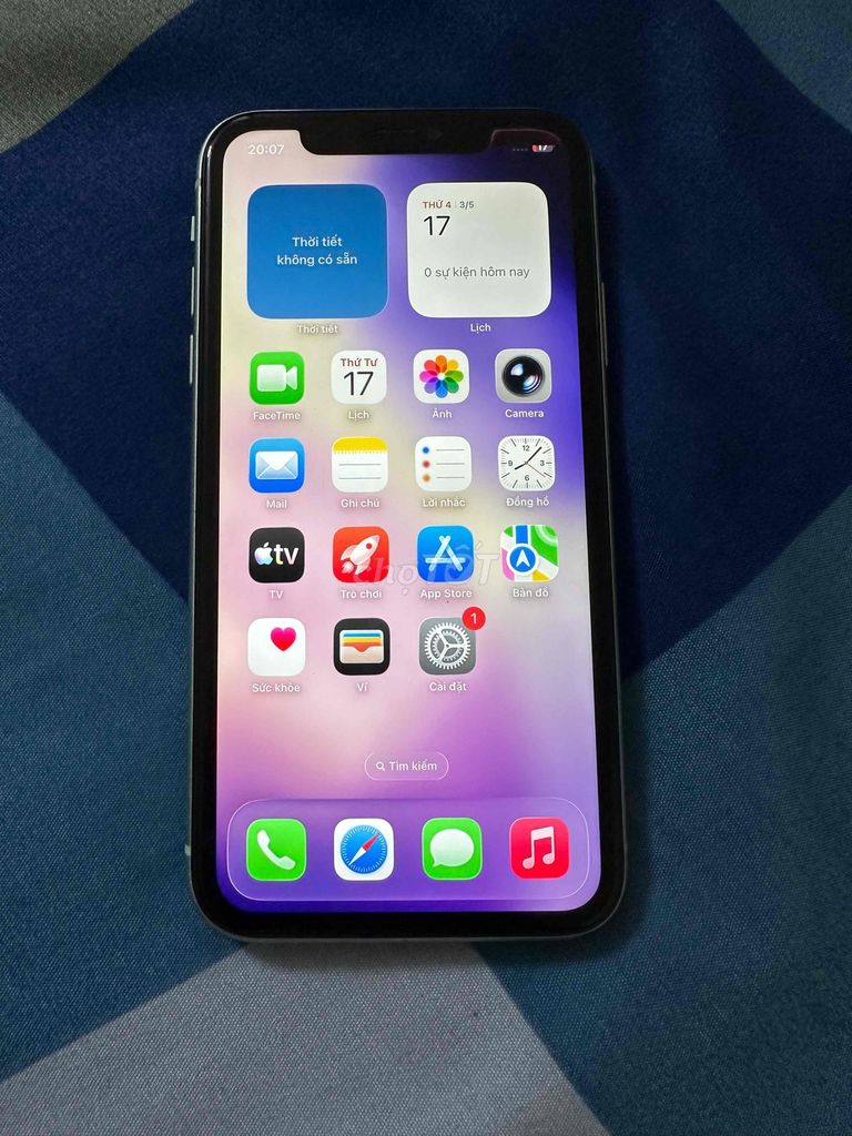 Apple iPhone 11 64GB Xanh lá nhạt Cấn mực góc trên. Mua bán Điện thoại tại Huyện Thới Lai Cần Thơ được đăng bởi Đức Vina hình 1